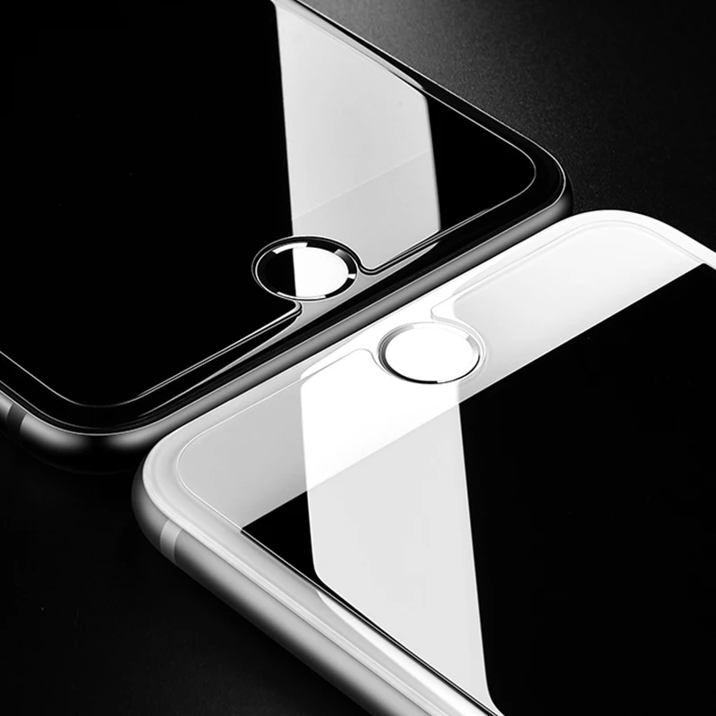 Coolreall 2 шт. 2.5D закаленное стекло пленка для iPhone 6 6s 7 8 Plus X ультратонкое 0 25 мм