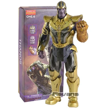 

Crazy Toys Avengers Infinity War Thanos 1/6 Scale PVC Figure Collectible Model Toy 12"