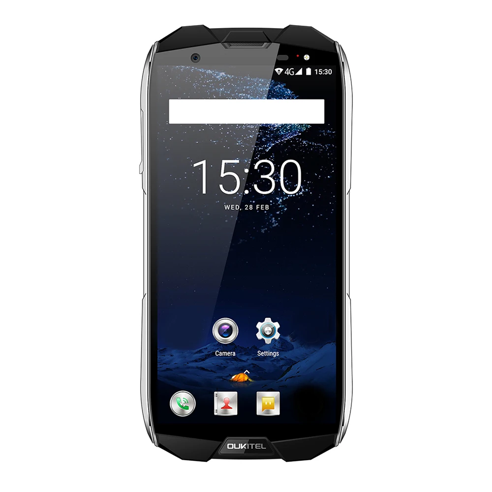 OUKITEL WP5000 смартфон IP68 Водонепроницаемый Android 7,1 Helio P25 Восьмиядерный 6 ГБ ОЗУ 64 Гб ПЗУ 5200 мАч 9 В/2 а мобильный телефон зеленый