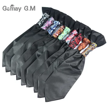 

Fashion Formal Wear Business Suit Ties for Men Floral Mens Neckties Black Neckwear For Adult Shinny Slim Tie Gravatas