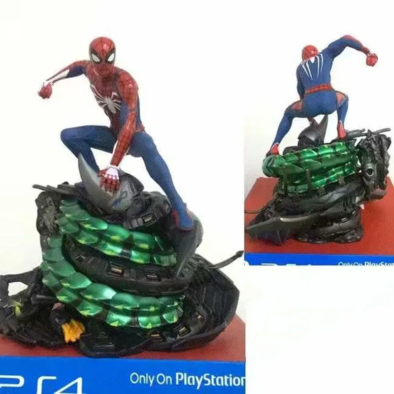 

19cm Marvel Toy Avengers ps4 only on playstation Spiderman PVC Action Figure Superhero Spider-man Collectible Model Doll
