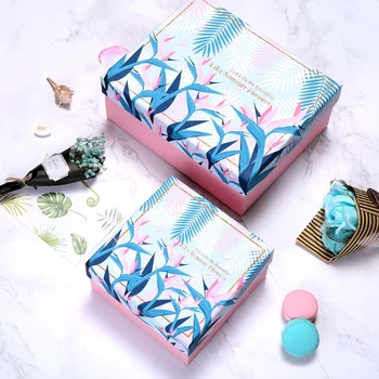 

Fashionable gift box Customized Delicate flowers gift Carton Creativity Business gift box Haute Couture Large gift box