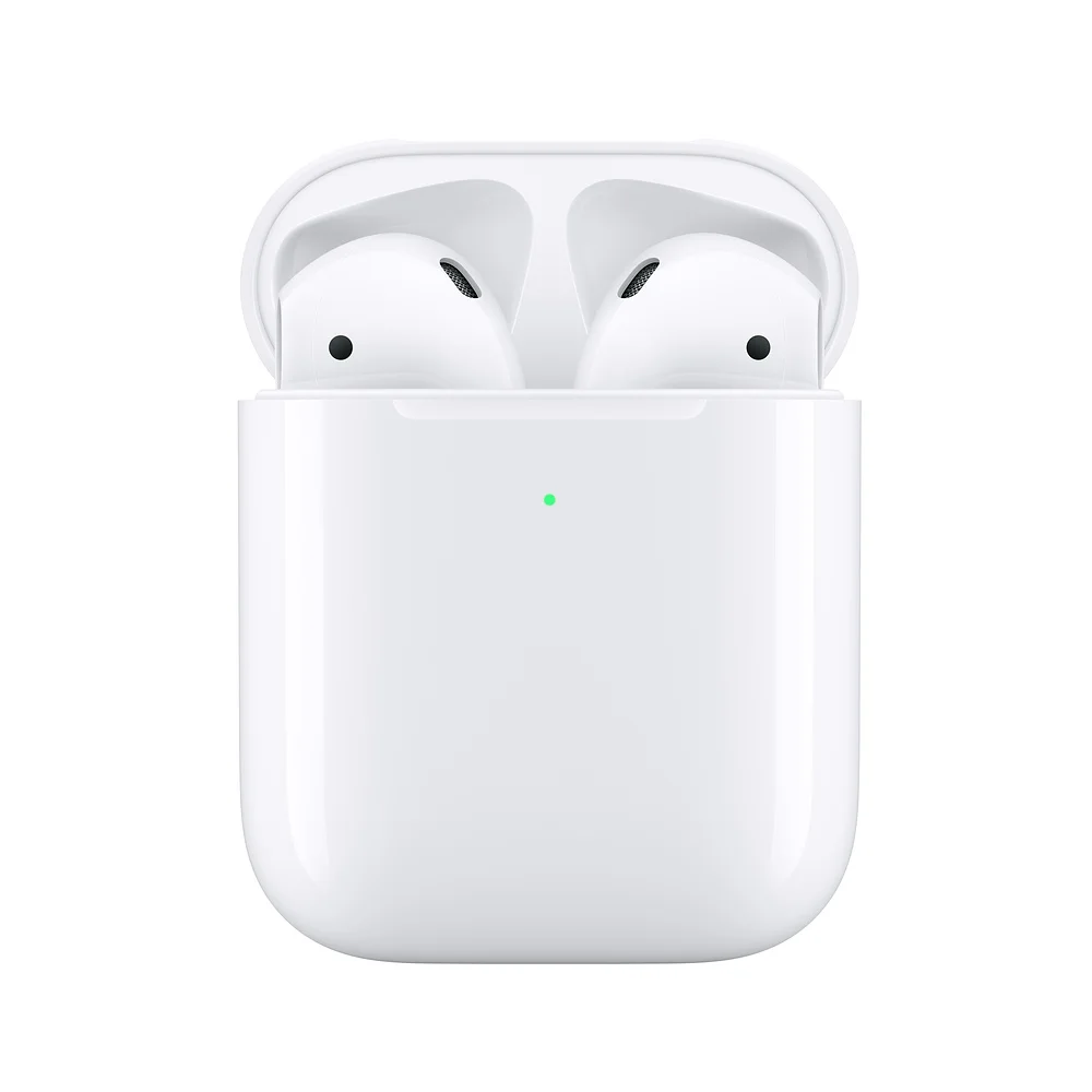 

Original Apple Airpods 2nd Wireless In-ear Bluetooth Earphones TWS Deeper Bass Headsets Powerful Battery with Charging Case