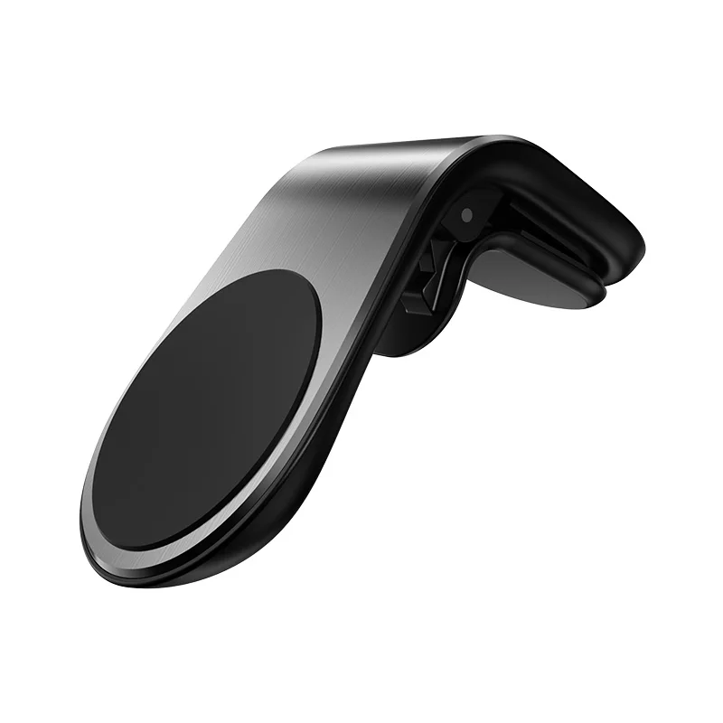 Магнитный автомобильный держатель для телефона для iPhone, samsung, Xiaomi, huawei, L форма, крепление на вентиляционное отверстие, подставка в автомобиль, магнит, gps, держатель для мобильного телефона - Цвет: Белый
