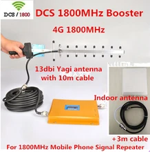 4G Repetidor Repeater 65db GSM 1800mhz Mobile Phone Signal Booster DCS Signal Repeater Cell Phone Amplifier