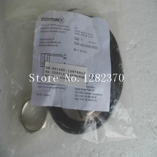 

[BELLA] New original authentic special sales proximity switches CONTRINEX DW-AD-608-M30 spot --2PCS/LOT