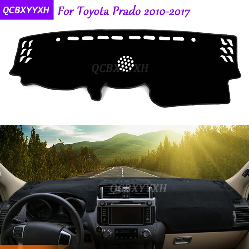 Для Toyota Prado 2010- коврик на приборную панель защитный интерьер Photophobism коврик тент подушка для автомобиля Стайлинг авто аксессуары