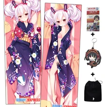 Hobby Express Dakimakura японская Otaku Waifu обнимающая наволочка для тела Laffey Azur Лейн H3842A