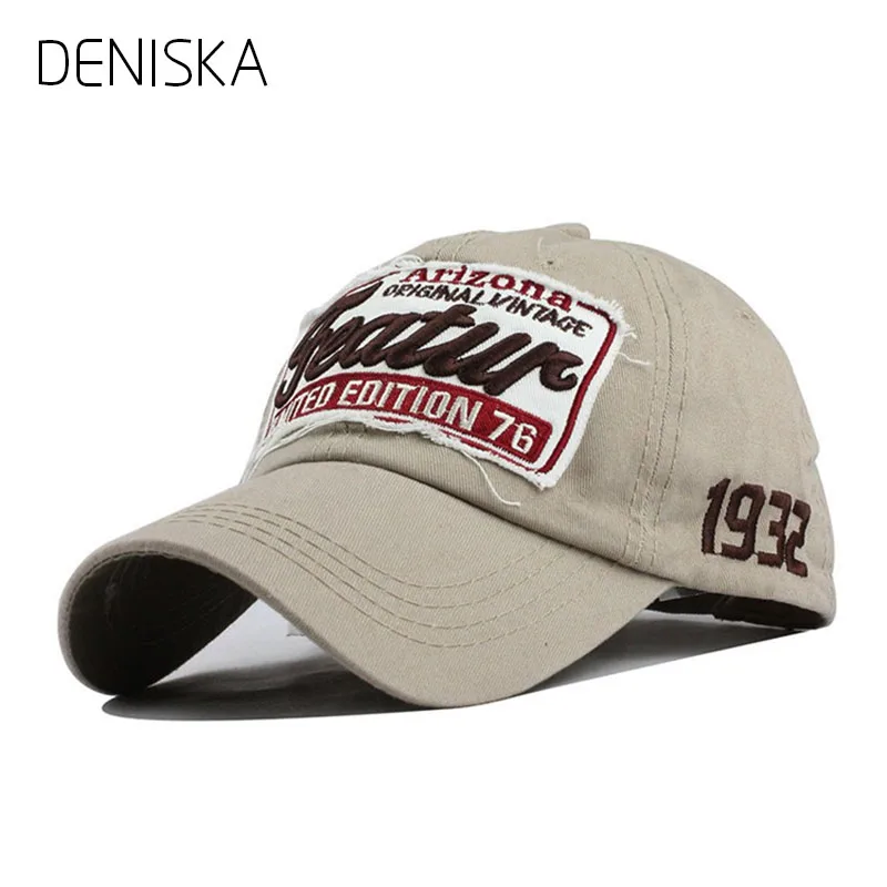 Дениска 2018 хлопок Бейсбол Кепки Для мужчин Повседневное Snapback шляпа для женщин