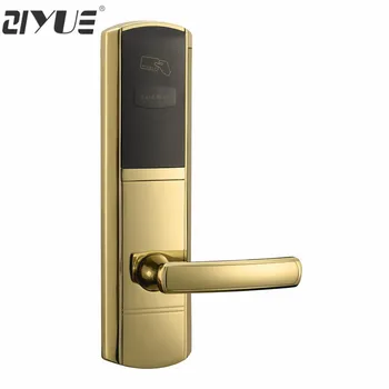 

High Quality Stainless Steel RF Key Card Electronic Electric Hotel Room Door Lock RFID with System Support ET650RF