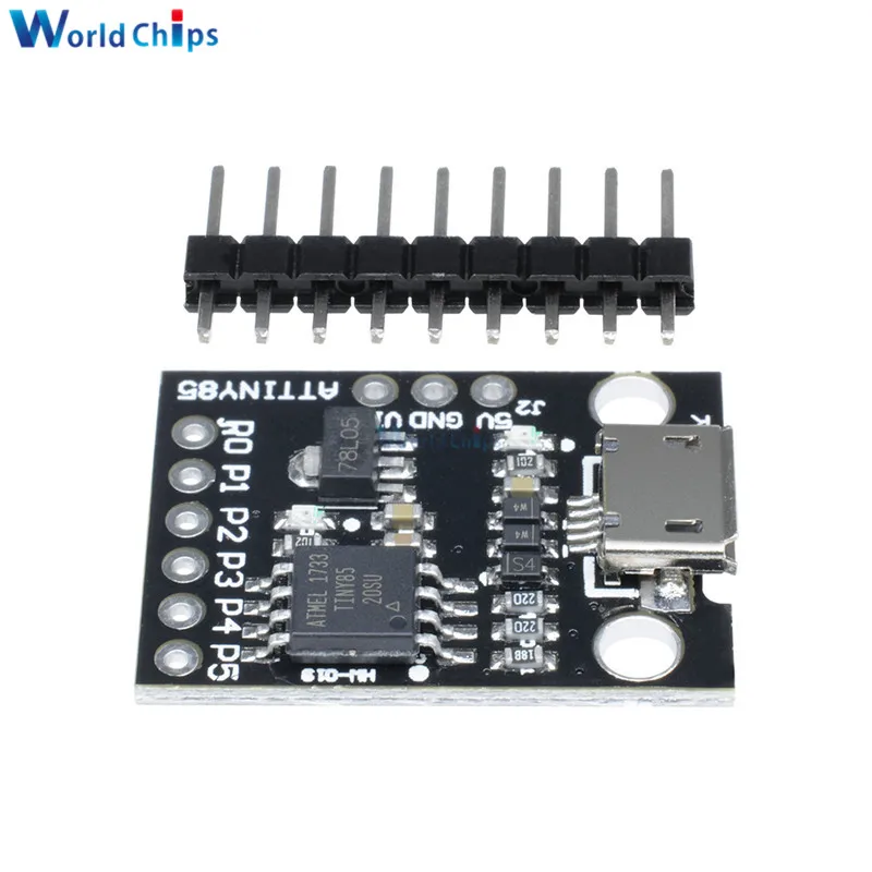 Mini ATTINY85 Module Micro USB Development Board for Digispark Kickstarter