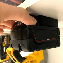 Powstro 3D напечатано с ABS батареи крепления для MILWAUKEE M18 18 V стойка-держатель для хранения стойка место для батареек держатель 5 шт