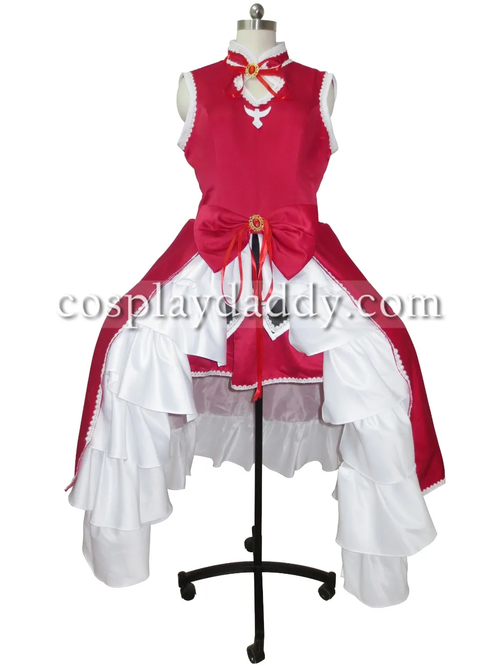Puella Magi Madoka Magica Cosplay Kyoko Kyouko Sakura Dress Costume H008 |