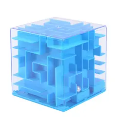 3D Копилка куб лабиринт игрушка головоломка игра Лабиринт прокатки мяч игрушки для детей Рождественский подарок