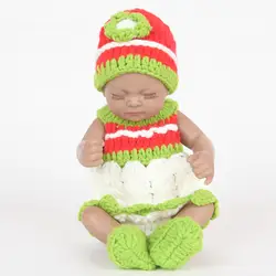 10 дюймов фигурка игрушки 28 см полная виниловая силиконовая кукла-младенец дети Bonecas кукла Дети Рождественский подарок