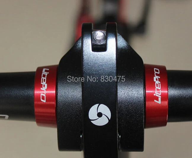 

Litepro handlebar fixed ring BMX handlebar lock cross rings head tube 25.4 mm DH folding bike upgrade