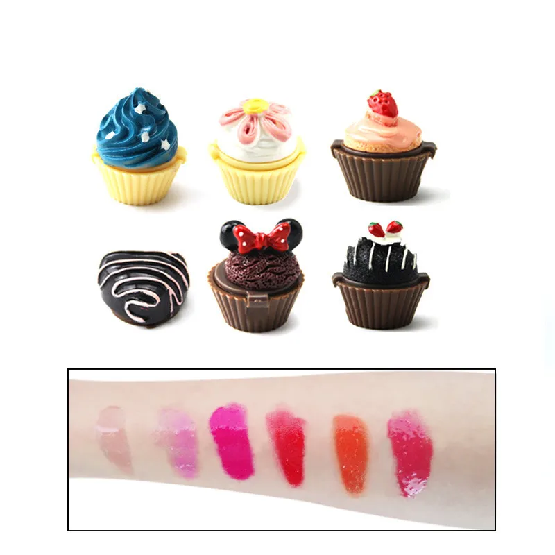 Hottest Cute 6 Color Cake Lip Gloss Lipstick Makeup High Efficiency Moisturizing Long-lasting Lip Balm Lip Care Cosmetics Hottest Cute 6 Color Cake Lip Gloss Lipstick Makeup High Efficiency Moisturizing Long-lasting Lip Balm Lip Care Cosmetics