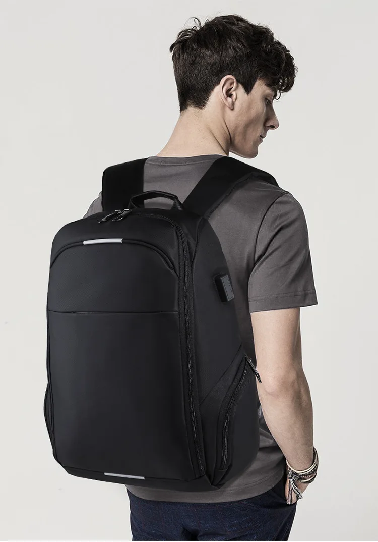 Большой емкости рюкзак для ноутбука для мужчин и женщин Mochila для 14-17 дюймов ноутбук рюкзак школьная сумка рюкзак для подростка дорожная