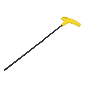 

UXCELL Hot Sale 5x300mm T Shaped Handle Metric Hexagon Spanner Hex Key Wrench Repair Tool