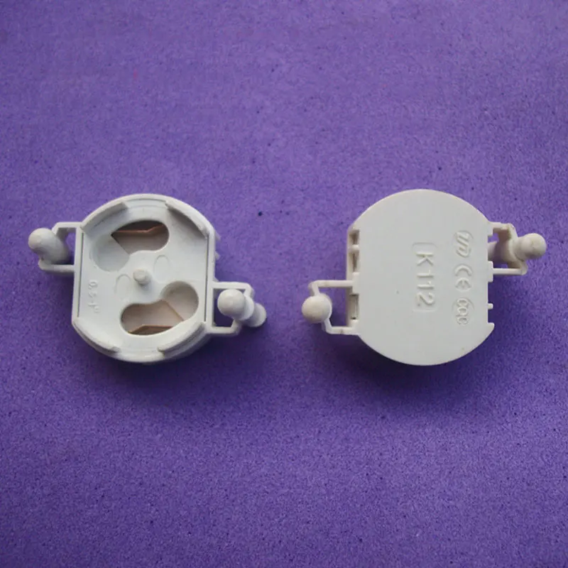 

Fluorescent Lamp Holder Starter Seat Fluorescent Base Fittings 10pcs
