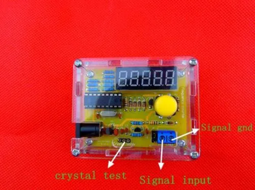 DIY Наборы 1 Гц-50 МГц тестер счетчик частоты с Чехол