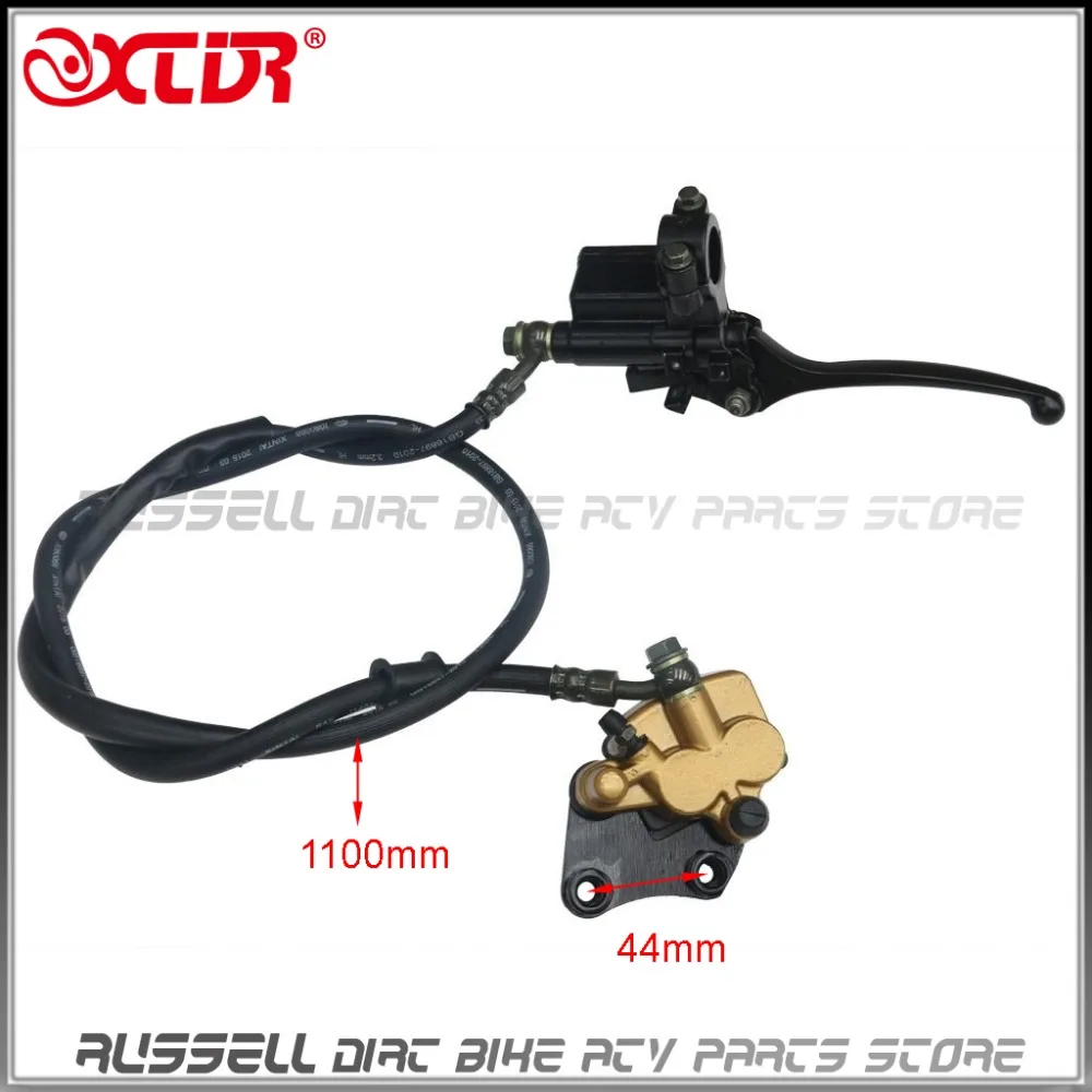 Front Disc Hydraulic Brake Assembly Caliper Master Cylinder and Brake