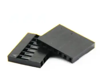 

50PCS/Lot 7P 2.54mm Single Row Plastic Dupont Head Jumper Wire Cable Housing Female Pin Connector Resistor