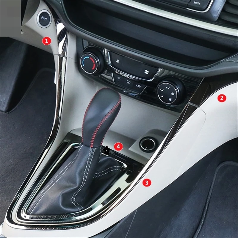 

Decorative Modified Control System Cup Gear Interior Fashion Mouldings Bright Sequins Trim 15 16 17 18 19 FOR Buick Excelle GT