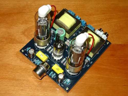 Douk аудио 6P13P вакуумный ламповый усилитель класса A одноконцевая Плата усилителя DIY Kit