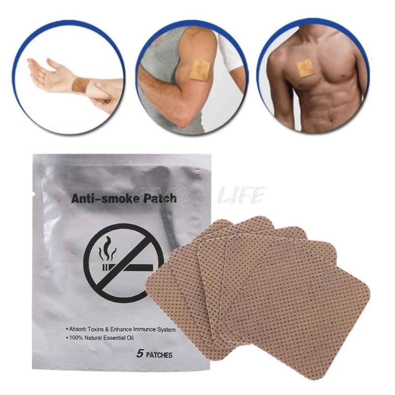 

Free Shipping Stop Smoking Patch Nicotine Patch Offers 24-hour Defense Against Nicotine Cravings
