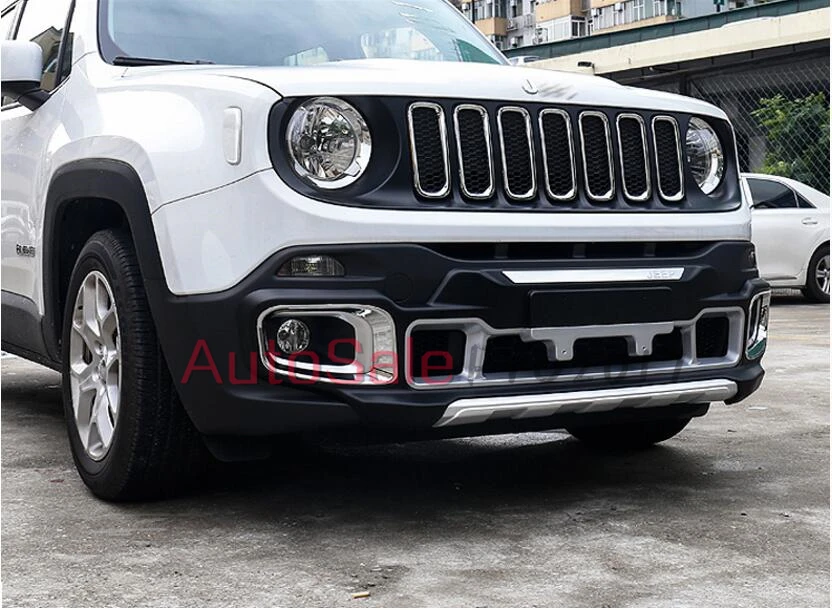 Jeep Renegade Limited >> For Jeep Renegade 2016 2017 Plastic Front & Rear Bumper Protection Guard Skid Plate Trims-in ... Jeep Renegade Limited >> For Jeep Renegade 2016 2017 Plastic Front & Rear Bumper Protection Guard Skid Plate Trims-in ...