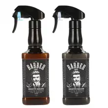 500 мл Пластик парикмахерскими спрей бутылку Салон Парикмахерская Инструменты разбрызгиватель воды Профессиональная стрижка укладки многоразового бутылки