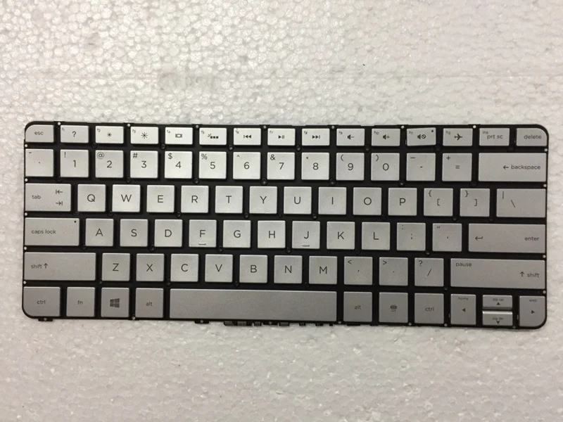 keyboard For HP Spectre X360 13-4000 13-4100 13T-4000 13T-4100 laptop Spanish keyboard Silver Backlit