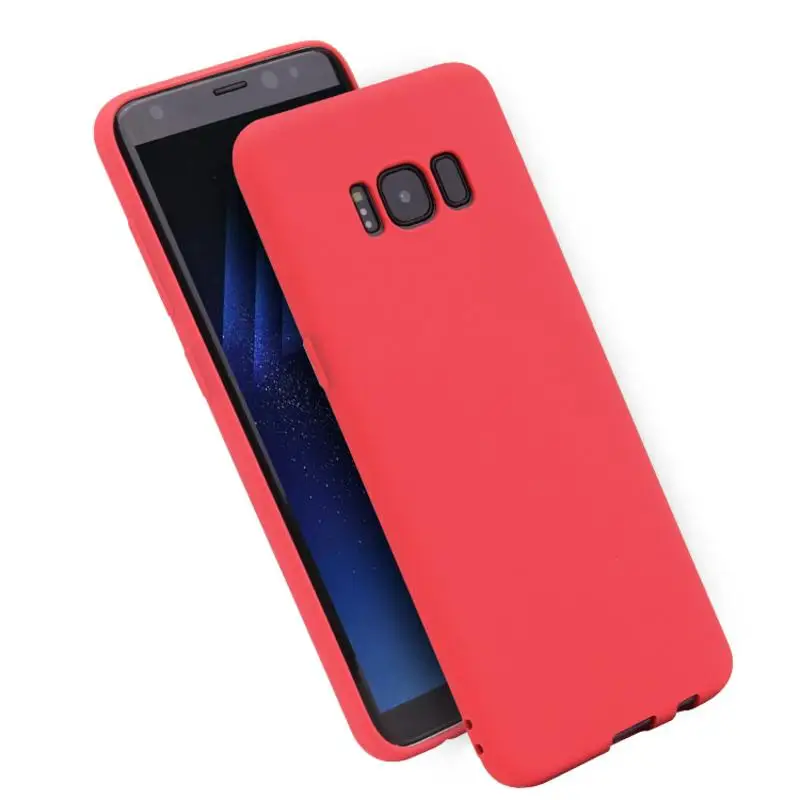 

BaySerry For Samsung S8 mobile phone shatter-resistant shockproof protective shell all-inclusive TPU matte dustproof soft shell