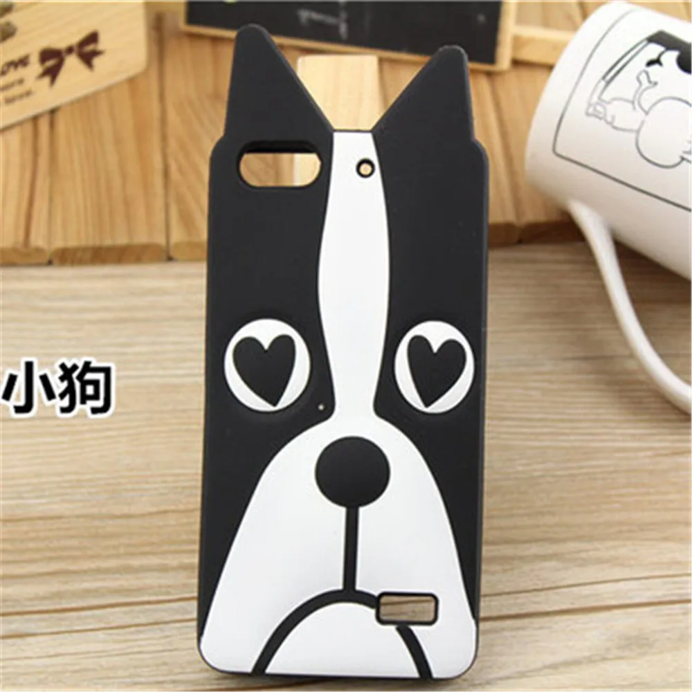 

Cute Cartoon Animal Dog Soft Silicone Case For Huawei Honor 4C G Play Mini Phone Cover
