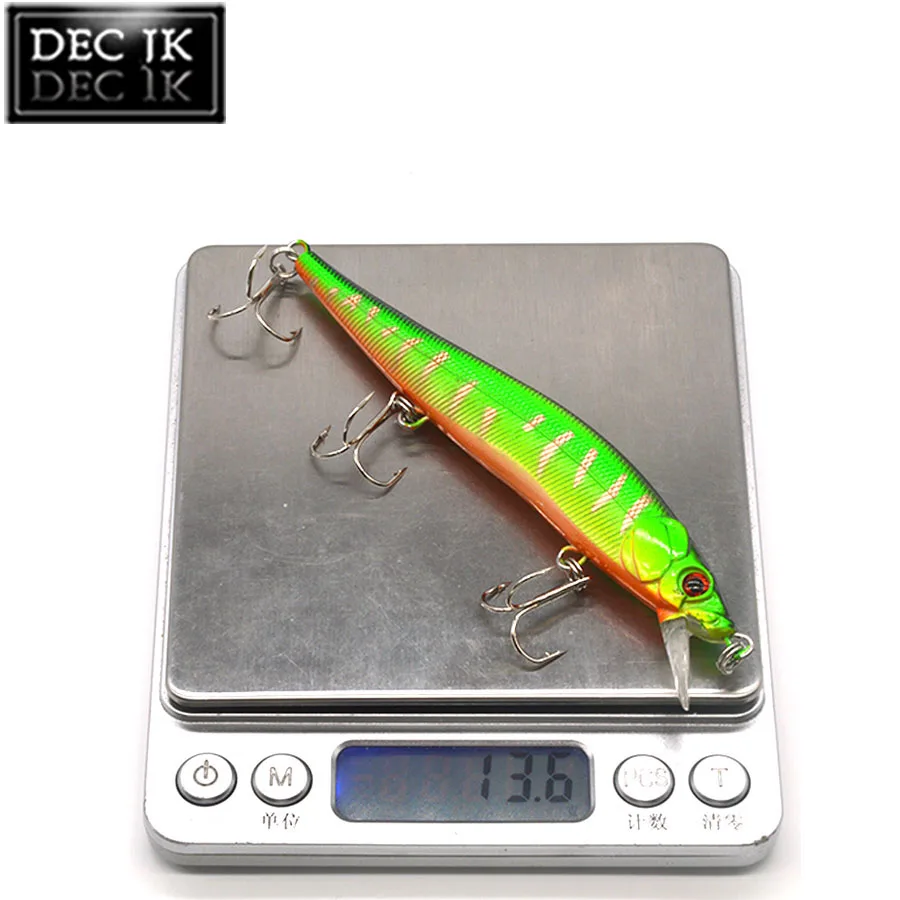 Crankbaits Minnow Wobblers For Pike Trolling Floating Plastic 25PCS Hard Fishing Lure Laser Fake Bait Saltwater Fishing Lures (4)