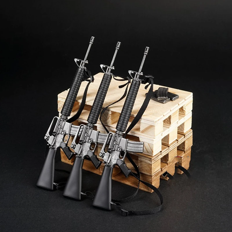 Новое оружие масштаб 1/6 черная армия США M16 модель оружия Игрушечная для 12 дюймов