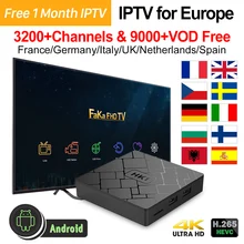 Europe IPTV Italy HK1 Android 7.1 Tv Box 4K Media Player IPTV France Arabic Canada Portugal Spain UK Italia Turkey French IP TV