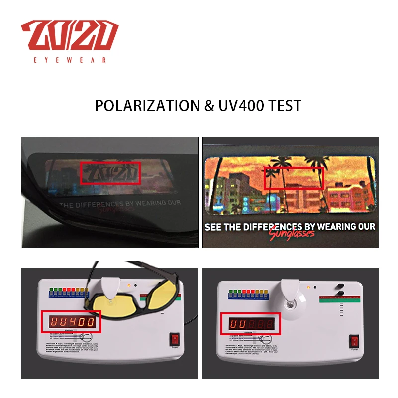 20/20 Новые Солнцезащитные Очки Ночного Видения Мужчины Марка Дизайнер Моды Поляризованные Ночного Вождения Улучшенный Свет антибликовые Очки PL295