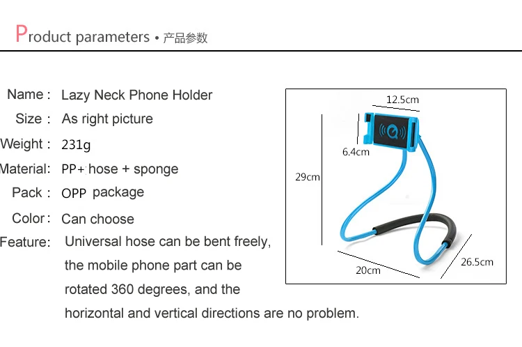 Держатель для телефона «ленивая Шея» подставка для iPhone Универсальный сотовый телефон кронштейн, монтируемый в стол для samsung Xiaomi гибкий держатель телефона