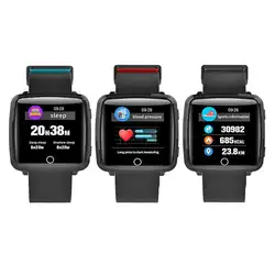 Смарт-часы BL89 Bluetooth 1,3 дюйма TFT ips Сенсорный экран крови Давление монитор сердечного ритма спортивные Фитнес Смарт часы браслет