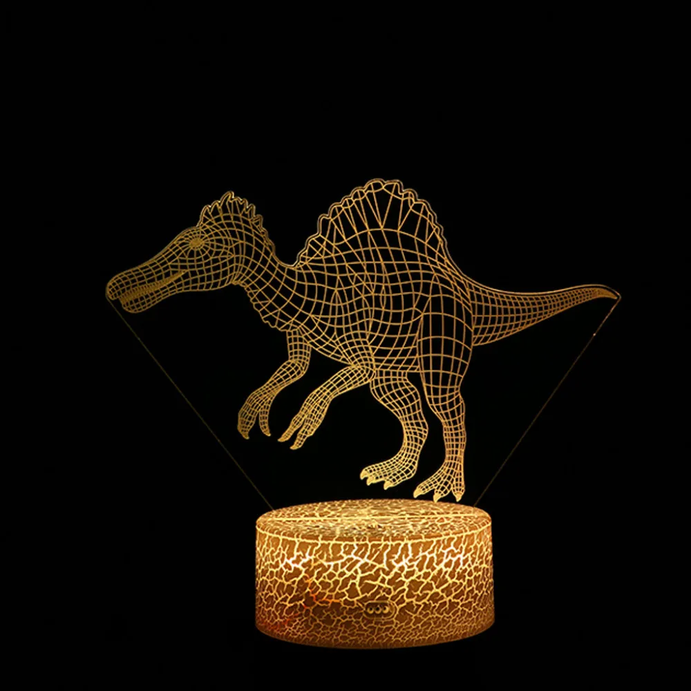Бренд высокое качество светодиодный 3D подсвечивающая лампа Оптическая иллюзия настольная ночник с 7 цветов Изменение Прямая