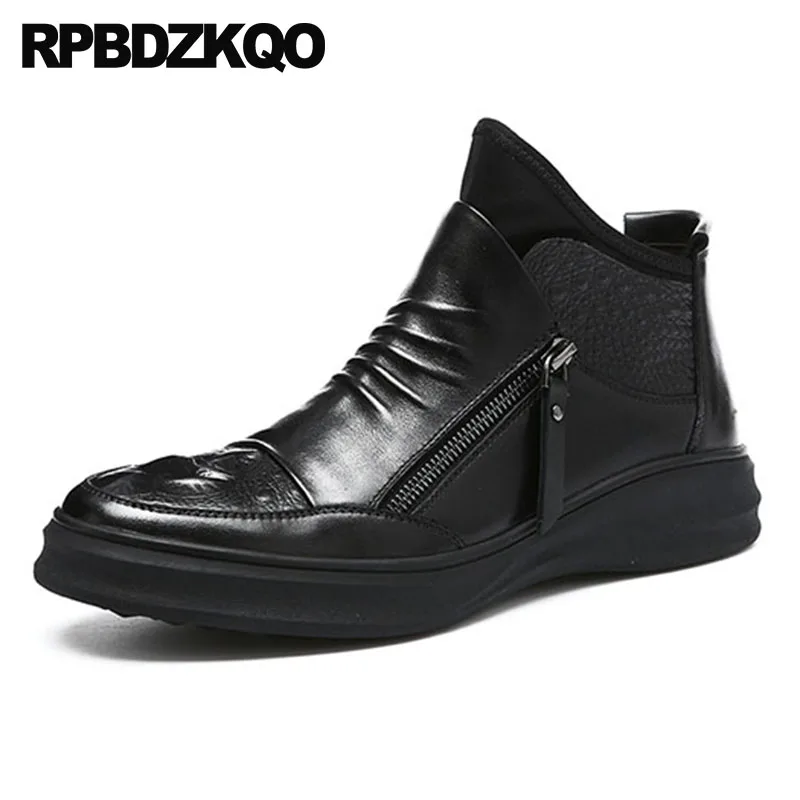 Мужские кроссовки на молнии; Повседневная обувь без шнуровки; теплые зимние ботинки на танкетке с искусственным мехом; ботинки на высокой п... Мужские кроссовки на молнии; Повседневная обувь без шнуровки; теплые зимние ботинки на танкетке с искусственным мехом; ботинки на высокой п...