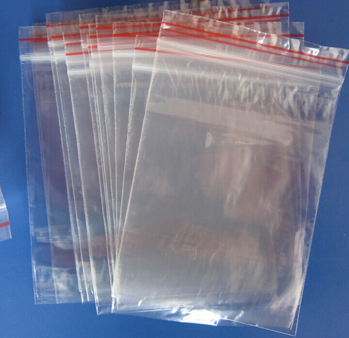 100 штук мини прозрачные пластиковые пакеты на молнии, маленькие прозрачные пластиковые пакеты на молнии для упаковки пищевых продуктов, толстая сумка для хранения конфет