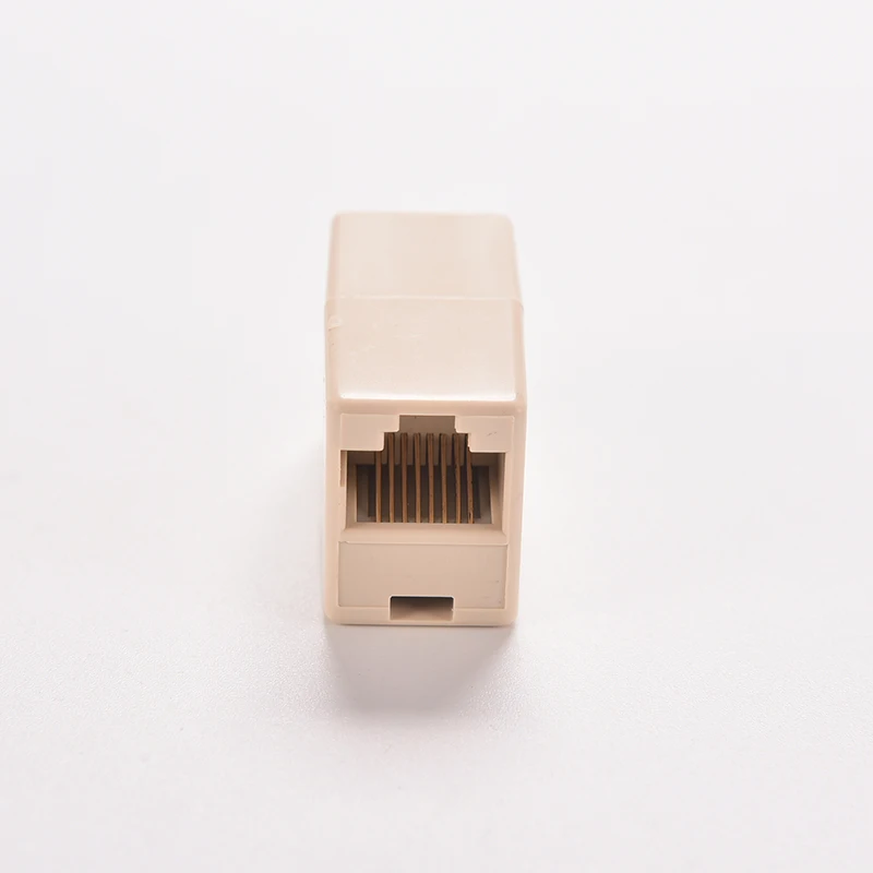 20 Pcs RJ45 CAT5 Network Cable Connector Adapter Extender Plug Coupler Joiner
