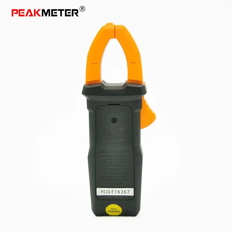 Умный Цифровой измеритель переменного тока Peakmeter PM2016S 6000 отсчетов Вольтметр