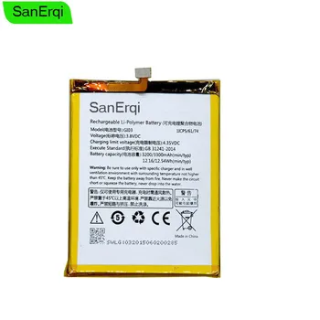 

SanErqi GI03 Battery For Gigaset ME pure GS53-6 Batterie Bateria Accumulator AKKU 3300mAh Battery