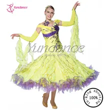 Необычные Бальные платья дизайн для танцовщицы стандартные танцевальные B-14134