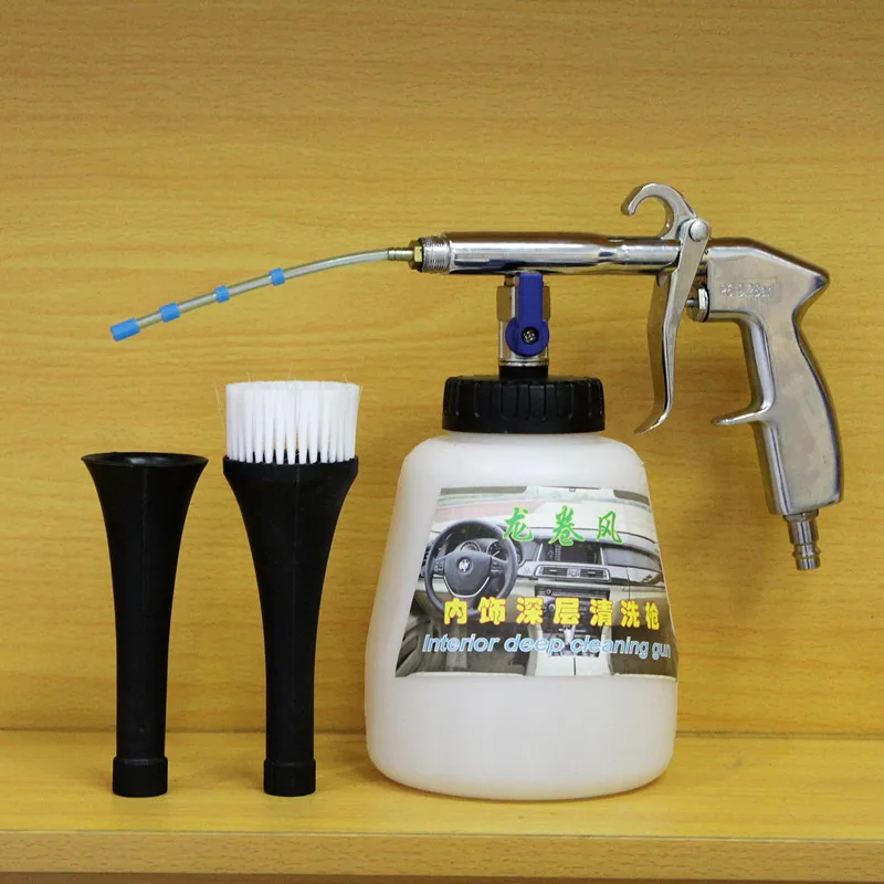 

1L Tornador High Pressure Car Washer Interior Cleaning Tool Kits Deep Dry Clean Accessories