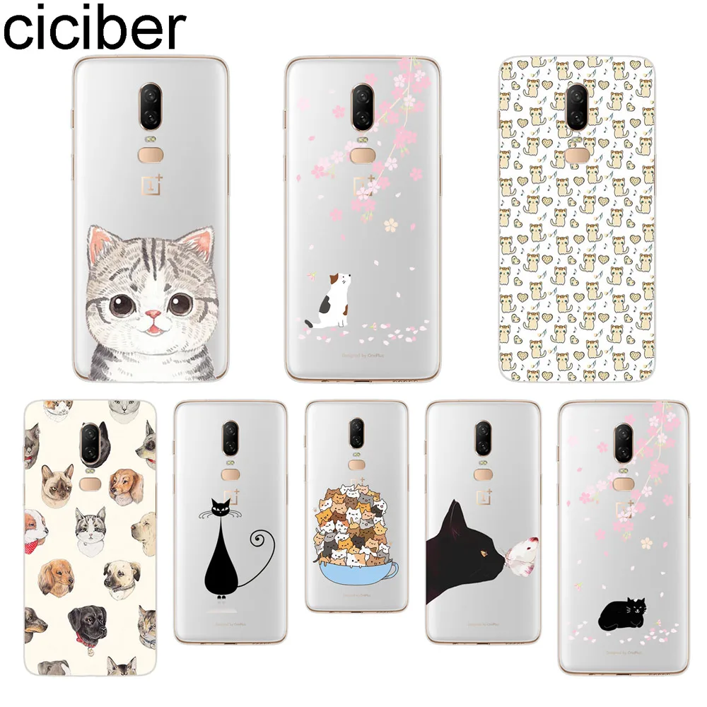 ciciber Lovely Cat Phone Case For font b Oneplus b font font b 7 b font